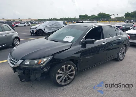 2013 Honda Accord Sport from USA, damaged, VIN 1HGCR2F50DA083982